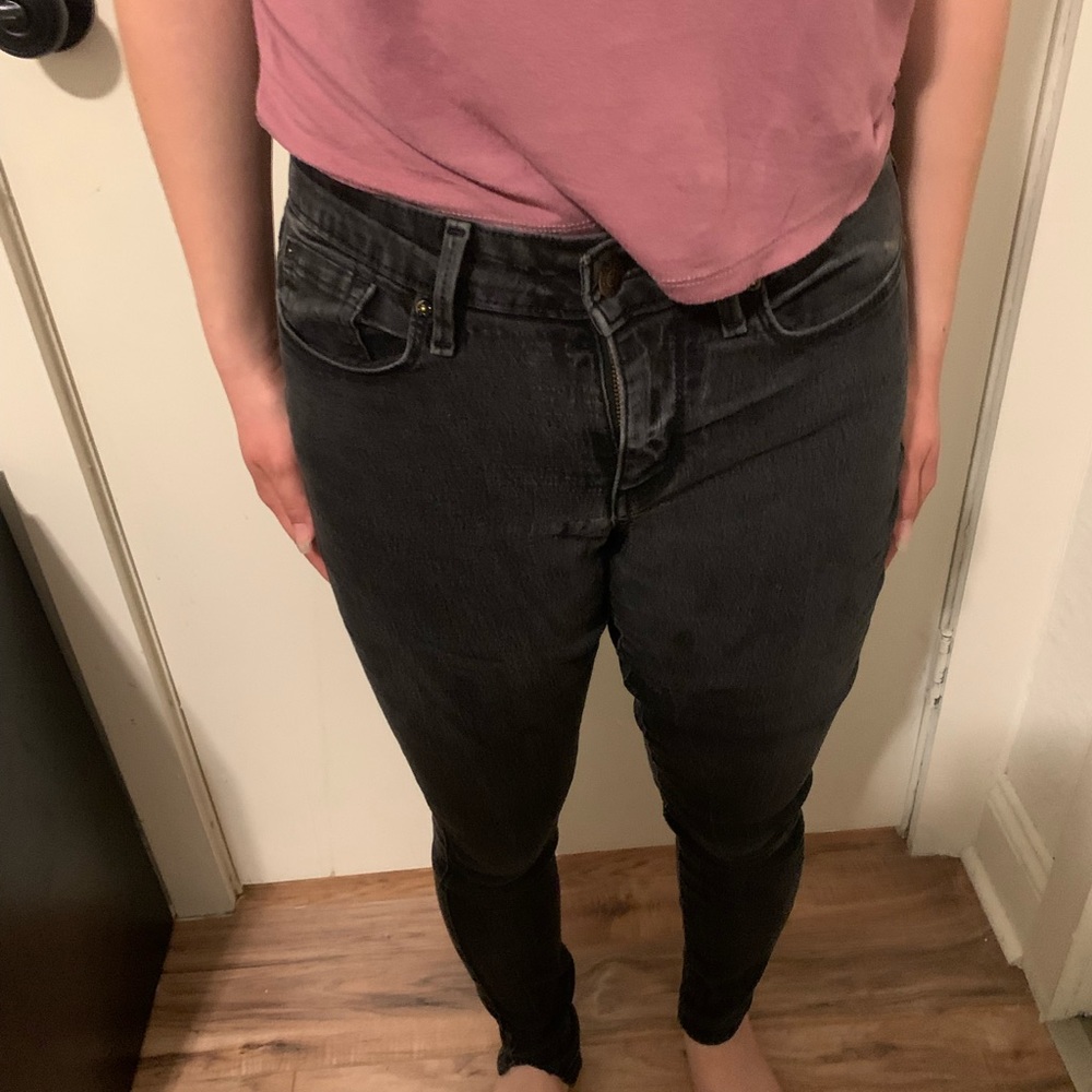 Levi’s Skinny Black Jeans, 27 x 32